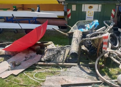 Pulizia dei fondali Bardolino 2021